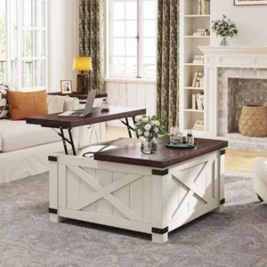 Rustic Farmhouse Lift Top Coffee table
