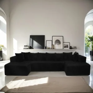 U-Shaped Sectional Sofa,