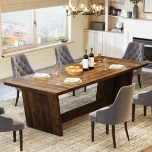 70.87-Inch Large Dining Table