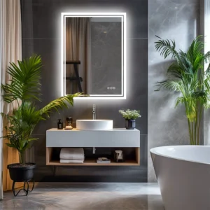 LUVODI Illuminate LED Backlight Bathroom Mirror Frameless
