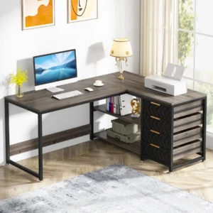 Tribesigns L Shaped Computer Desk
