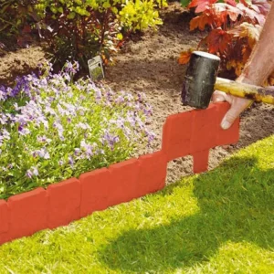 10pcs Garden Edging Set 9.84x9.06