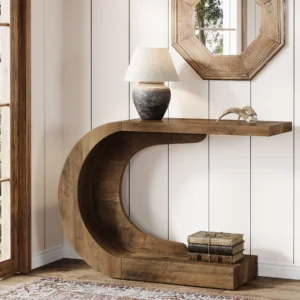 Tribesigns 43.3" Mid-Century Modern Console Table